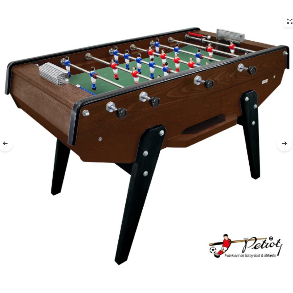 Baby foot Petiot 200 teinté Noyer disponible immédiatement