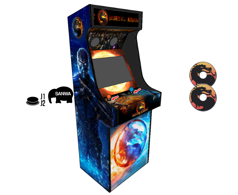 Borne d'Arcade Mortal Kombat 2