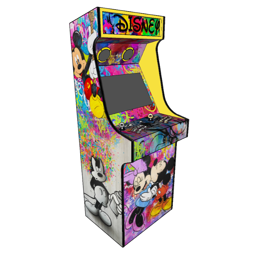 Borne d'Arcade Disney Pop Art