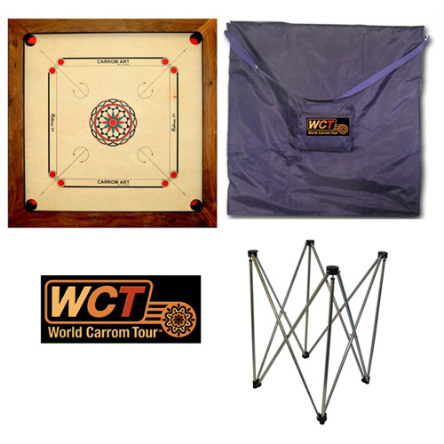 Pack Carrom W.C.T. Ellora 77 cm avec pieds en aluminium et housse