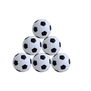 Balles Baby Foot Plastique Noir & Blanc (par 10)
