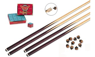 ikkle Support pour Queues de Billard Bois, Porte-Queues de Billard Mural  Supports de Queues de Billard pour 4 Boules de Billard, 2 Porte-boules avec  Support de Rangement pour Salle de Billard Club 