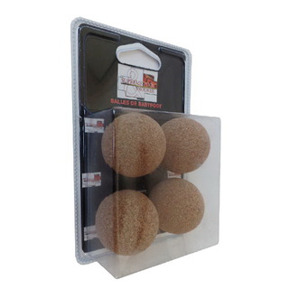 Balles de Baby Foot en Liège Beige (4)