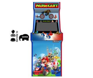 Borne d'Arcade Mario Kart