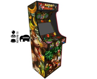 Borne d'Arcade Mario VS Donkey Kong