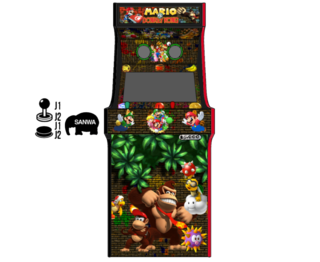 Borne d'Arcade Mario VS Donkey Kong