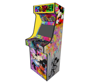 Borne d'Arcade Disney Pop Art