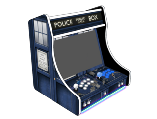 Borne d'Arcade Bar Top Doctor Who