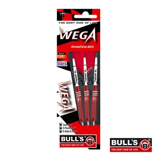 Fléchettes Bull's Wega Acier 21Grs