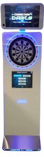 Cible connectée Connection Darts Diana Blanche