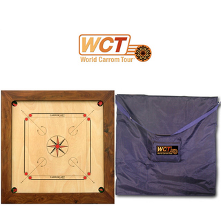 Pack Carrom W.C.T. Bulldog 93 cm avec housse